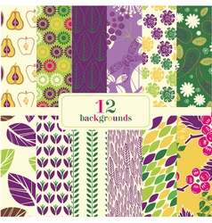 Classic patterns vector image