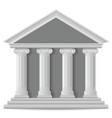 Bank icon vector image