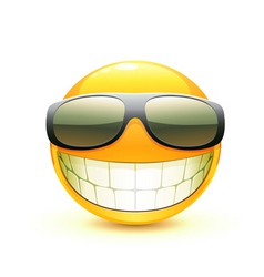 Emoticon vector image