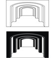 Arches vector image