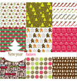 Classic patterns vector image