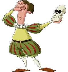 Hamlet vector image
