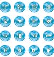 Computer and internet icons vector image