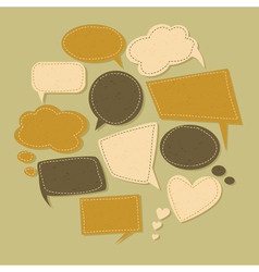 Vintage Bubbles Collection vector image