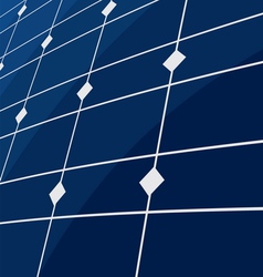 Solar panel background vector image