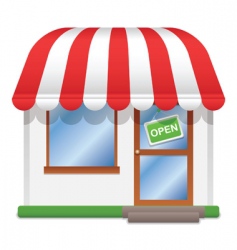 Store icon vector image