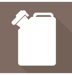 Fuel jerrycan icon vector image