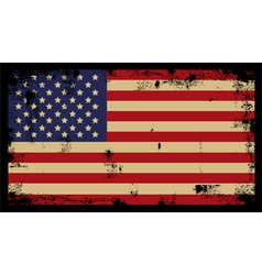 Grunge American Background 2 vector image
