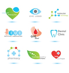 Medicine logo vector image