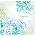 Summer floral vector image