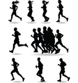 Runner vector image