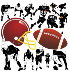 American football vector image