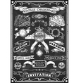 Hand Drawn Blackboard Banner vector image