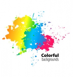 Abstract colorful background vector image