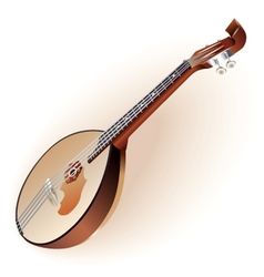 Traditional domra vector image
