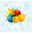 Christmas background vector image
