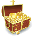 Treasure chest Treasure chest vector image