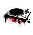 Turntable vector image