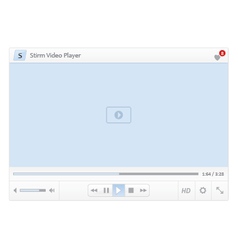 Video player v1 vector image