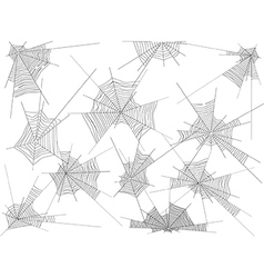 Set of webs vector image