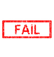 Office stamp fail vector image