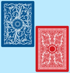 Playing cards vector image