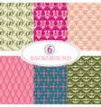 Vintage patterns vector image