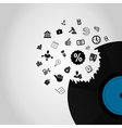 Business Vinyl Business Vinyl vector image