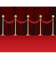 Red carpet vector image