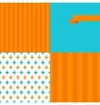 Seamless abstract retro pattern Stylish geometric vector image