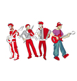 Musicians vector image