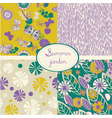 Summer vintage vector image