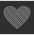 Business heart2 vector image
