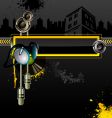 Urban background vector image