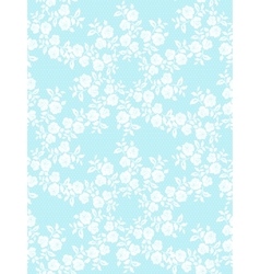 Floral lace pattern Floral lace pattern vector image