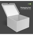 Packing box vector image