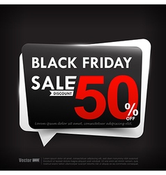 Black friday web tag banner promotion sale Black friday web tag banner promotion sale vector image
