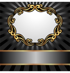 Black background Black background vector image