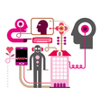 Network vector image