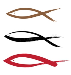 Fish vector image