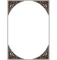 Ancient frame patterns vector image