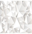 White crumpled abstract background vector image