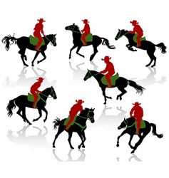 Cowboys Cowboys vector image