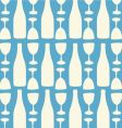 Wine and wine glasses pattern vector image