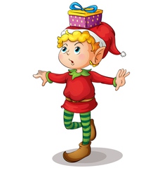 Little elf vector image