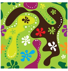 Abstract seamless background vector image