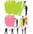 House painter vector image