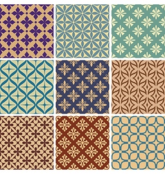 Vintage ornament patterns Royalty Free Vector Image