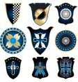 Shields and medals vector image
