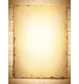Grunge burnt paper vector image